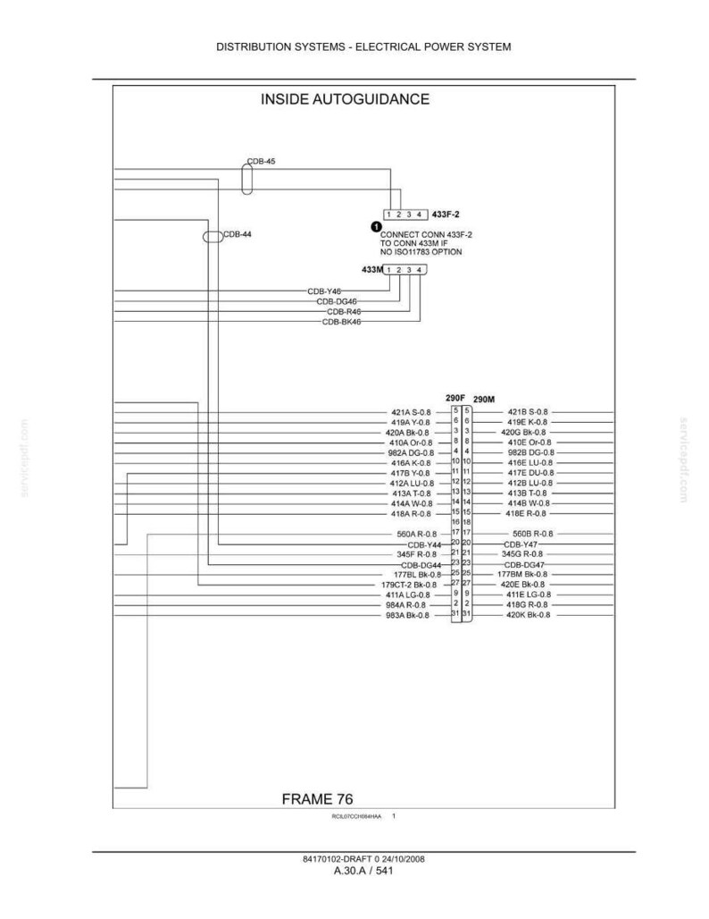 New Holland T8010, T8020, T8030, T8040, T8050 Tractor Service Repair Workshop Manual | Instant Pdf Download | Market: North America image 5