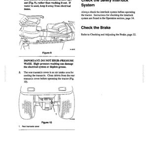 New Holland GT20 Garden Tractor Operator Owners Operation Manual | Instant PDF Download image 5