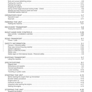 New Holland WE150B Hjulgrävmaskin, bruksanvisning | Direkt PDF-nedladdning bild 11