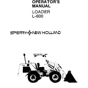 New Holland L-600 Loader Operator Owners Operation Manual | Instant PDF Download image 3