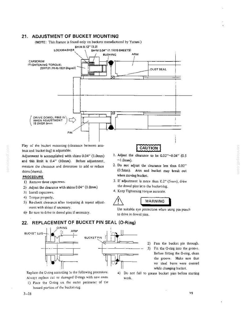 Kobelco MD400LC Hydraulic Excavator Operator Owners Operation Manual | Instant PDF Download image 8