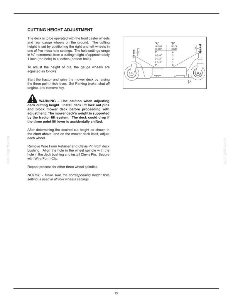 New Holland 266GMS Mid Mount Side Discharge Mower Deck Operator Owners Operation Manual Manual | Instant PDF Download image 5
