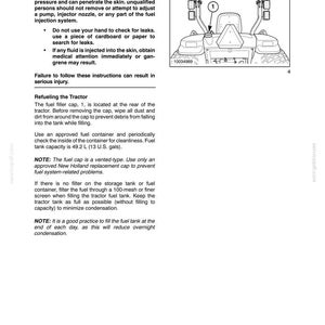 New Holland Boomer 3040, 3045 Tractor Operator Owners Operation Manual | Instant PDF Download image 7