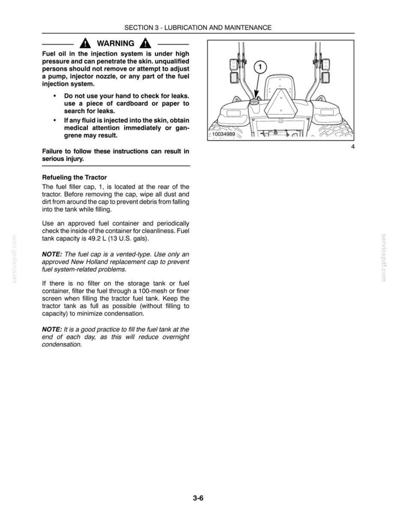 New Holland Boomer 3040, 3045 Tractor Operator Owners Operation Manual | Instant PDF Download image 7