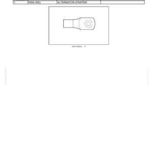 Pu&ograve; includere: Schema di un connettore ad anello, parte del sistema elettrico. Lo schema include il testo "CONNECTOR X-135 - STARTER", "PIN NUMBER", "WIRE NUMBER", "CIRCUIT REFERENCE" e "ELECTRICAL SCHEMATIC FRAME". Lo schema &egrave; su sfondo bianco.