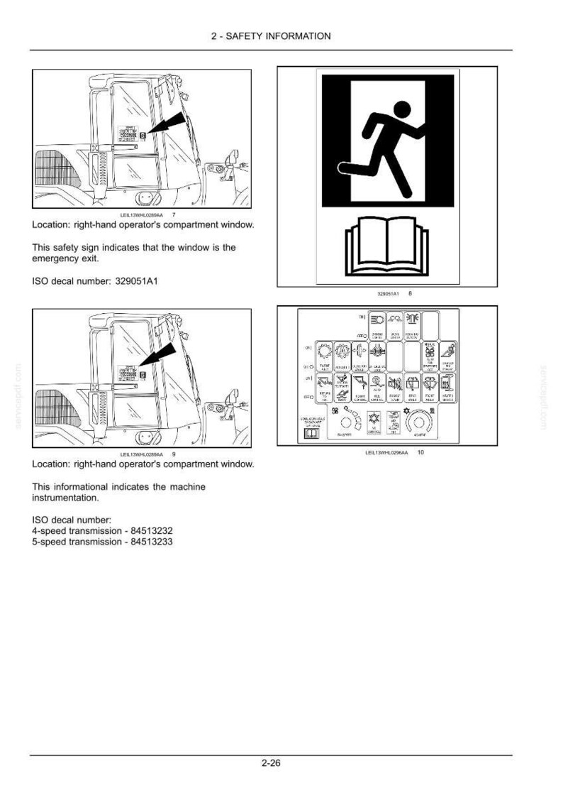 New Holland W170C Stage IV Wheel Loader Operator Owners Operation Manual | Instant PDF Download image 4