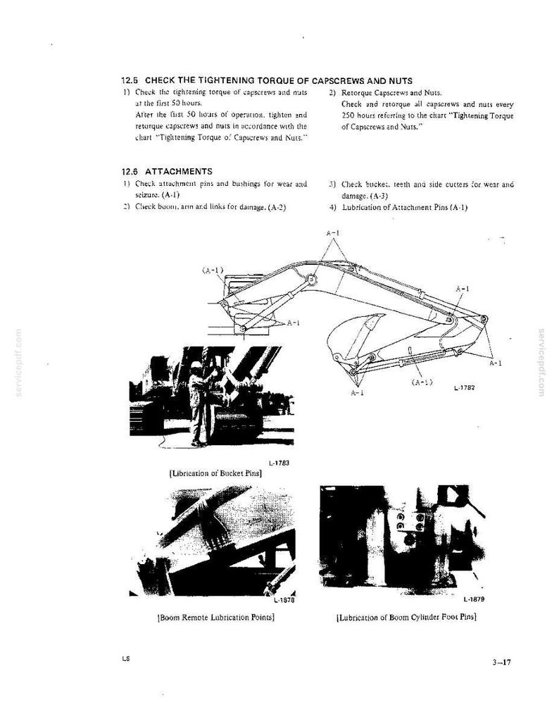 Kobelco MD400LC Hydraulic Excavator Operator Owners Operation Manual | Instant PDF Download image 6