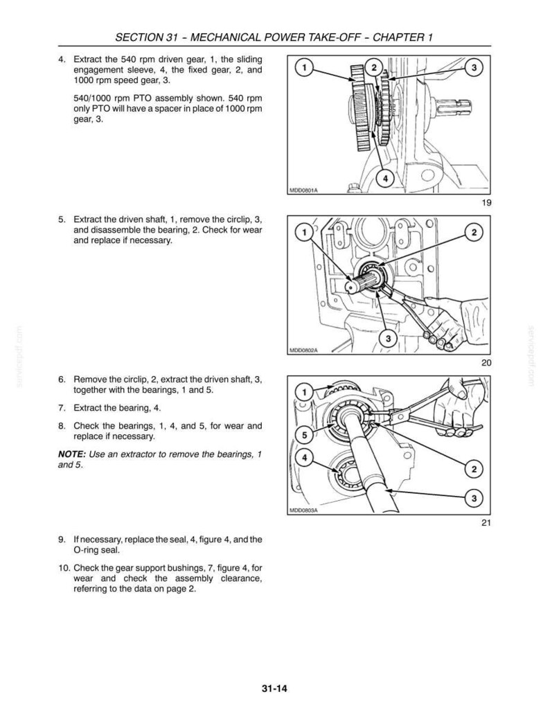 New Holland Tk75va, Tk80a, Tk80ma, Tk90a, TK90MA, TK100A Tractor Service Repair Workshop Manual | Instant PDF Download image 7