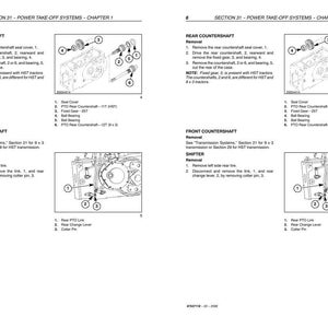 New Holland Tc 31, TC 35DA Series Tractor Service Repair Workshop Manual | Instant PDF Download image 7