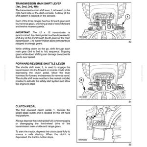 New Holland TC40DA, TC45DA Tractor Operator Owners Operation Manual | Instant PDF Download image 5