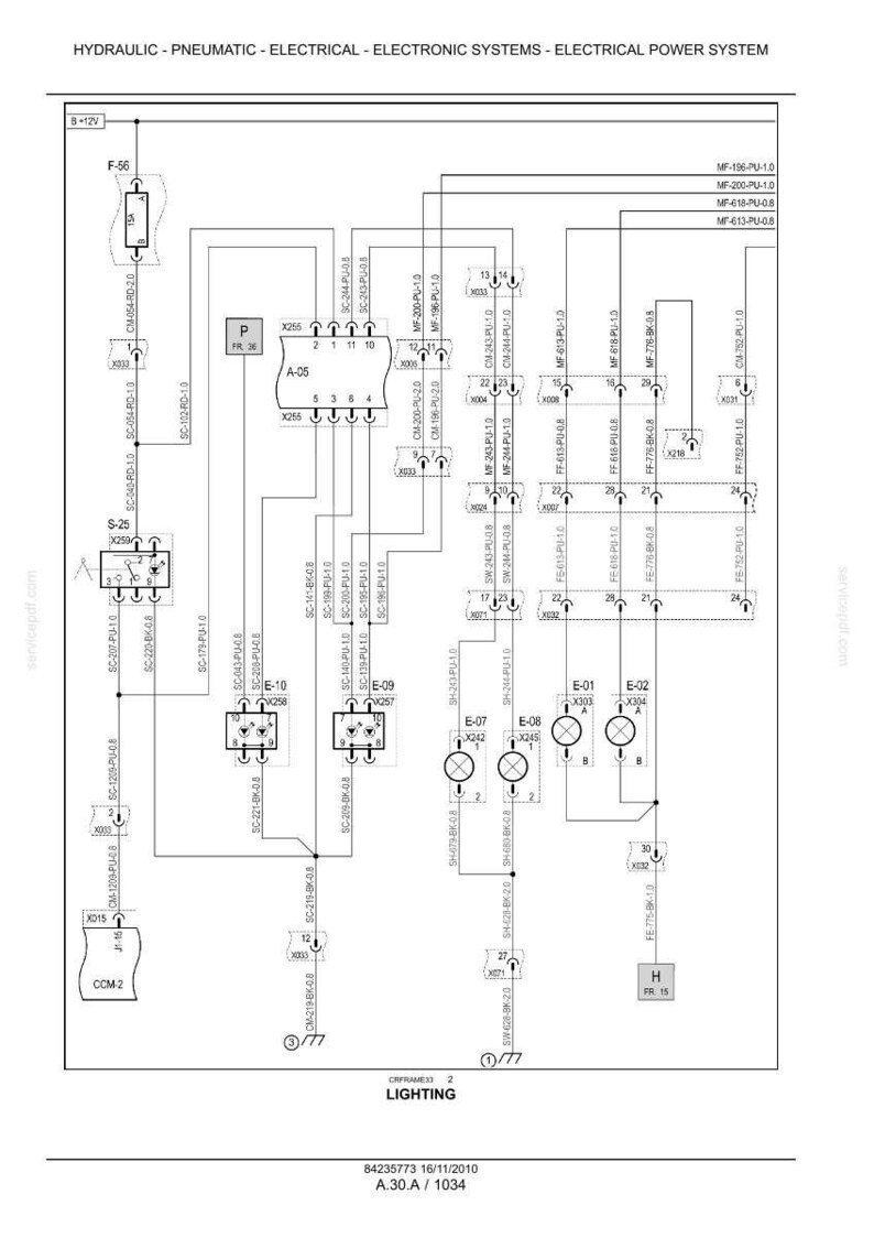 New Holland Cr9040, Cr9060, Cr9065, CR9070, CR9080 Combine Service Repair Workshop Manual | Instant PDF Download image 5