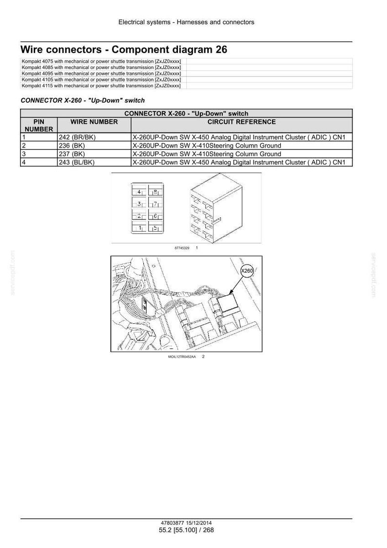 Steyr Kompakt 4075, 4085, 4095, 4105, Kompakt 4115 Ecotech Tractor Service Repair Workshop Manual | Instant PDF Download | Market: Europe image 8