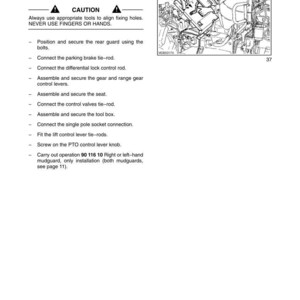Manual de servicio y reparación para tractores New Holland T4040 y T4050 / Descarga instantánea en PDF imagen 11