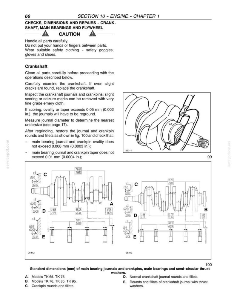 New Holland Tk76, TK85, TK85M Crawler Tractor Service Repair Workshop Manual | Instant PDF Download image 4