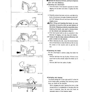 Kobelco Sk024, SK027, SK032 Hydraulic Excavator Operator Owners Operation Manual | Instant PDF Download imagen 4