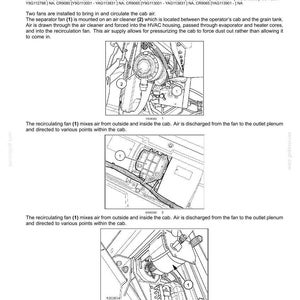 New Holland Cr9040, Cr9060, Cr9065, CR9070, CR9080 Combine Service Repair Workshop Manual | Instant PDF Download image 9