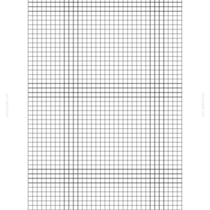 May include: A white page with a grid pattern, labeled "SWING GEARBOX" and "Notes" at the top. The grid is composed of evenly spaced horizontal and vertical lines, creating numerous small squares. The bottom of the page has the number "53".
