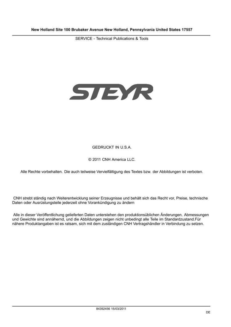 Steyr F4DFE613、F4HFE613 Wartungshandbuch 修理工場 | PDFダウンロード 画像 7