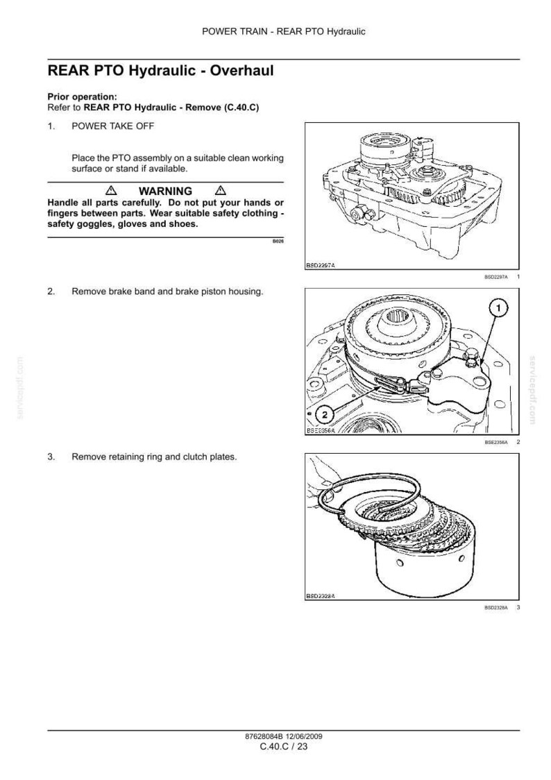 New Holland T7030, T7040, T7050, T7060 Tractor Service Repair Workshop Manual | Instant Pdf Download image 9