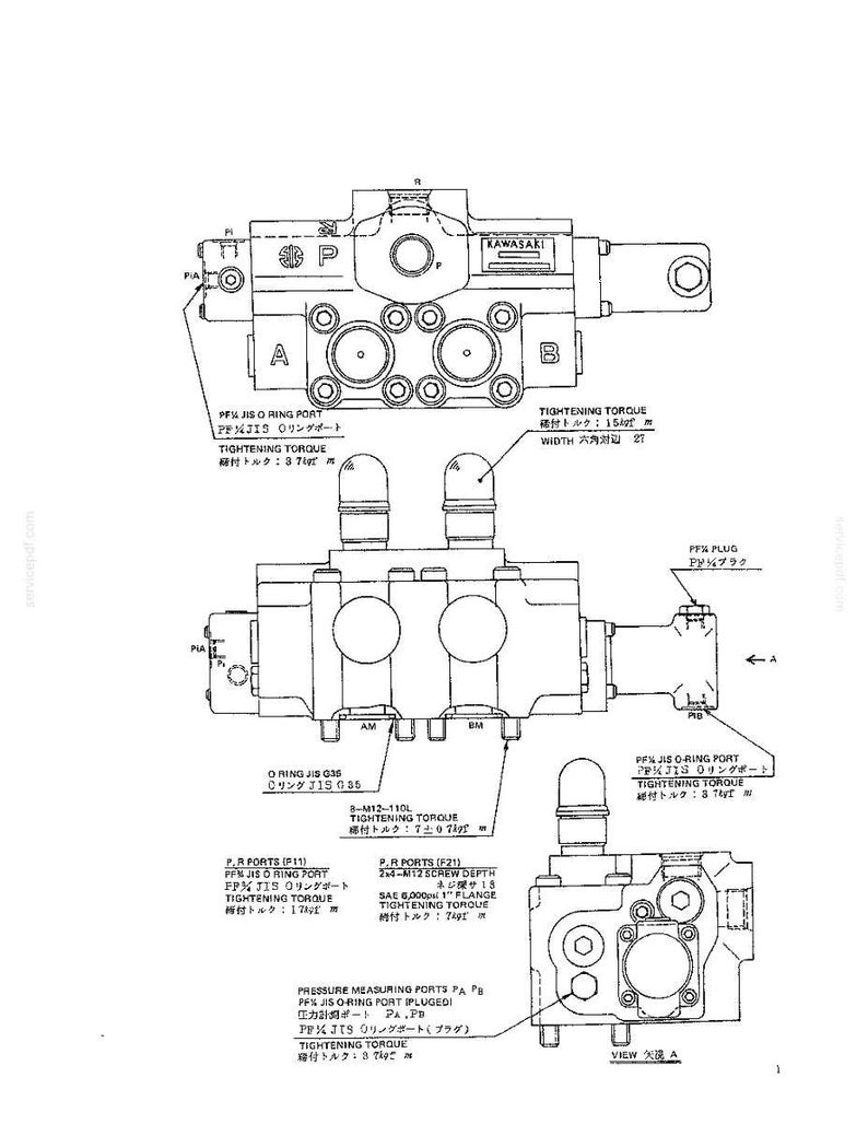 Kobelco K912A, K912ALC Hydraulic Excavator Service Repair Workshop Manual | Instant PDF Download image 9