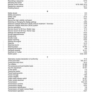 Steyr 4115, 4125, 4135, 4145, 6145 PROFI Classic Tier 4B (final) Tractor Operator Owners Operation Manual | Instant PDF Download image 10