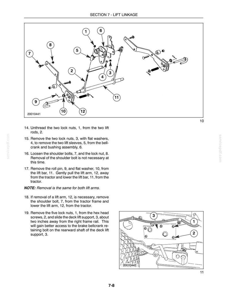 New Holland Gt18, GT20, GT22 Garden Tractor Service Repair Workshop Manual | Instant PDF Download image 10