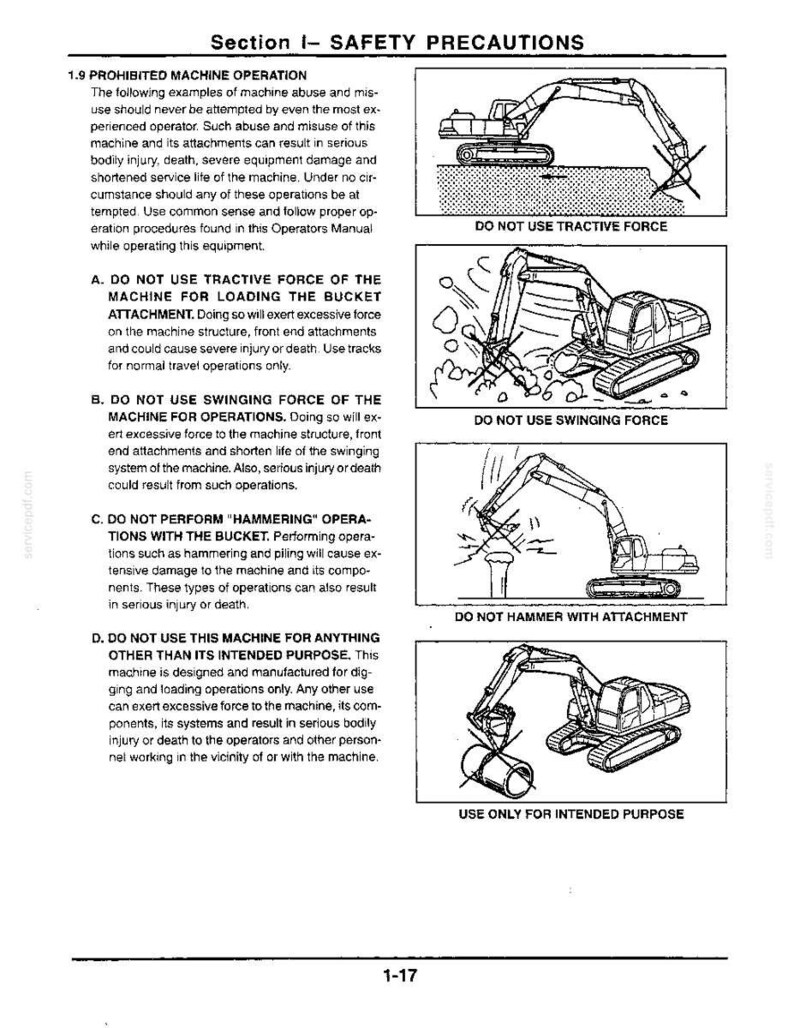 Kobelco Sk400 Iv, SK400LC IV Hydraulic Excavator Operator Owners Operation Manual | Instant PDF Download image 3