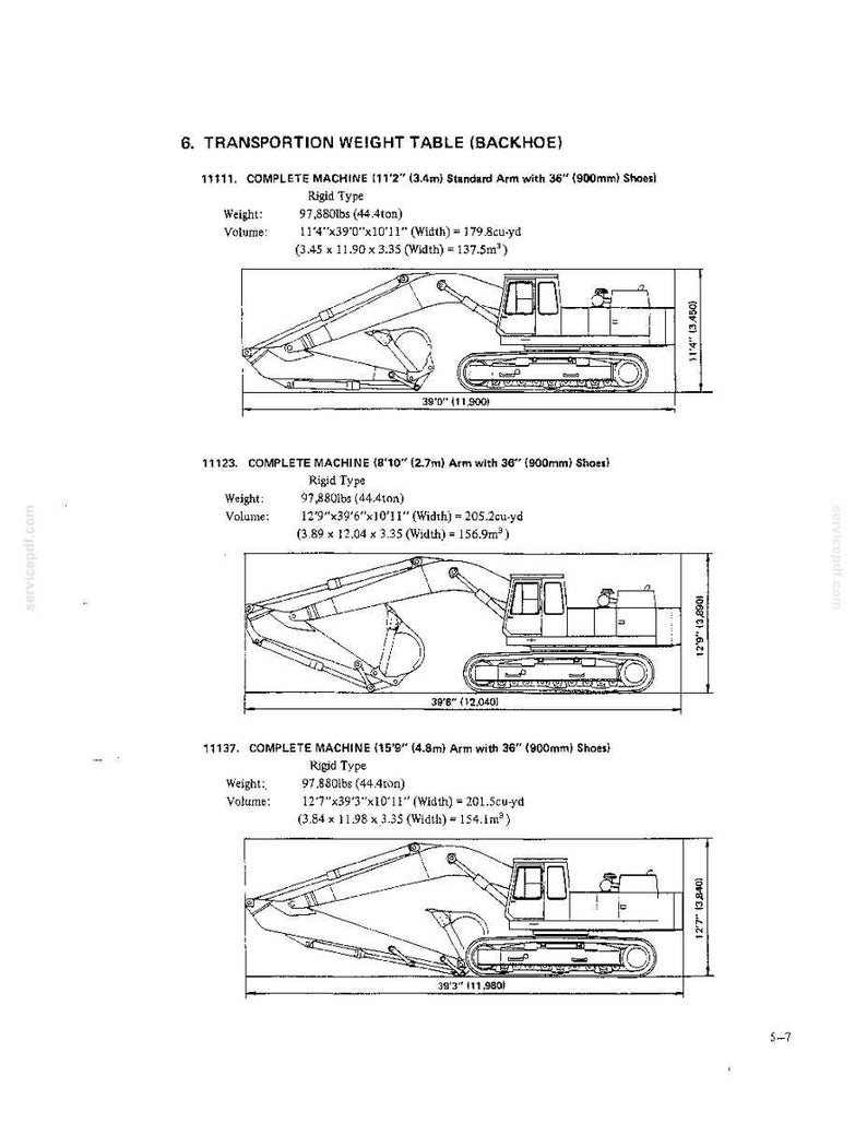 Kobelco MD400LC Hydraulic Excavator Operator Owners Operation Manual | Instant PDF Download image 9