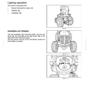 Manual de operación y mantenimiento del tractor New Holland Boomer 8N / Descarga instantánea en PDF imagen 7