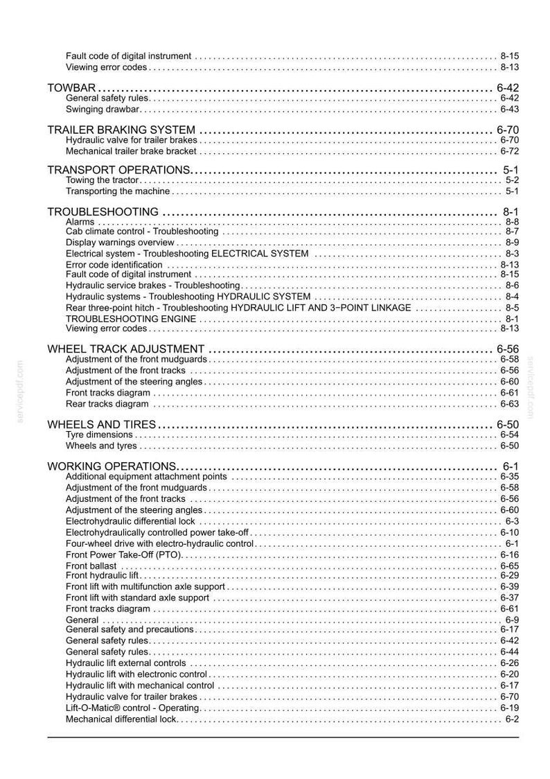 Steyr Kompakt 4075, 4085, 4095, 4105, 4115 Tractor Operator Owners Operation Manual | Instant PDF Download image 9