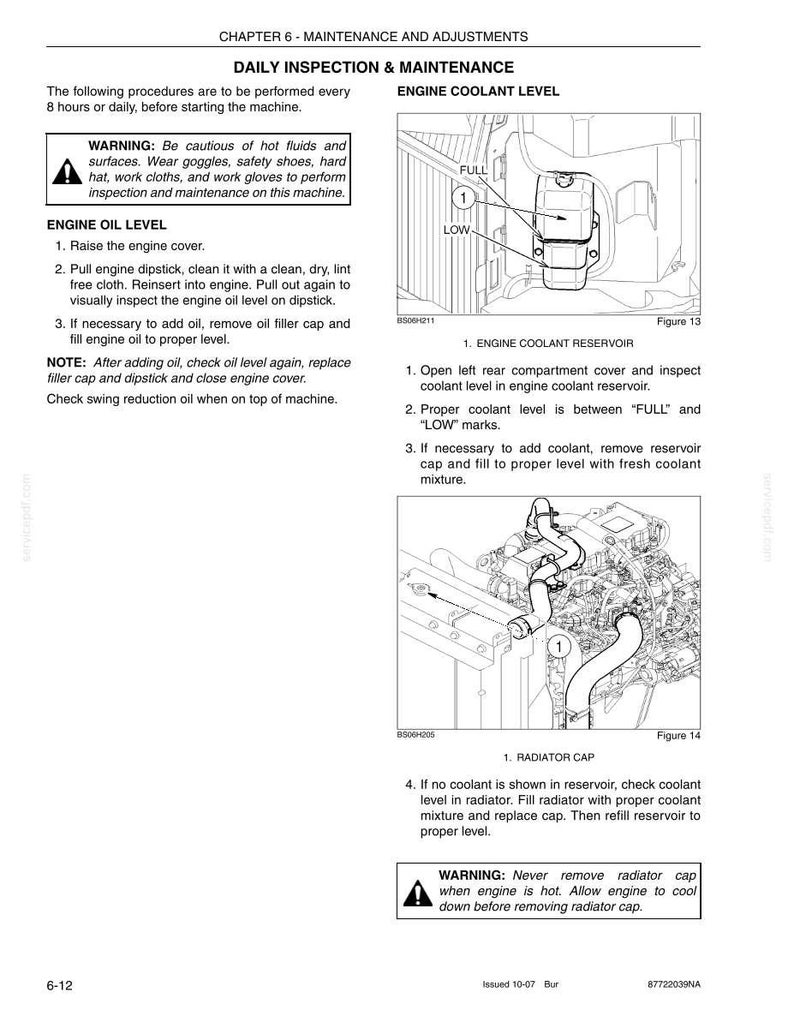 Kobelco 215SR ACERA Tier 3 Excavator Operator Owners Operation Manual | Instant PDF Download image 7