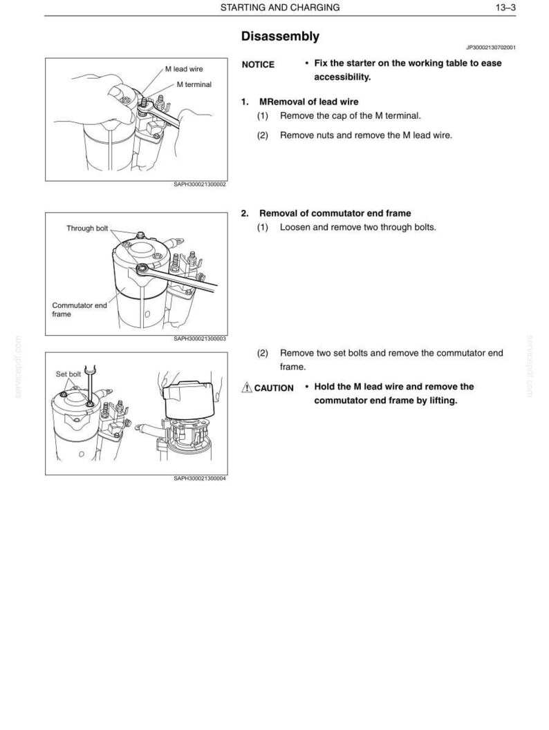 Hino J08E-TM Diesel Engine Service Repair Workshop Manual | Instant PDF Download image 4