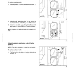 New Holland T2410, T2420 With Cab Tractor Operator Owners Operation Manual | Instant PDF Download image 8