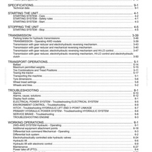 New Holland T4030f, T4040f, T4050F, T4060F Tractor Operator Owners Operation Manual | Instant PDF Download image 11