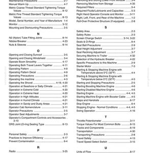 Kobelco 235SR Tier 4 Hydraulic Excavator Operator Owners Operation Manual | Instant PDF Download image 11