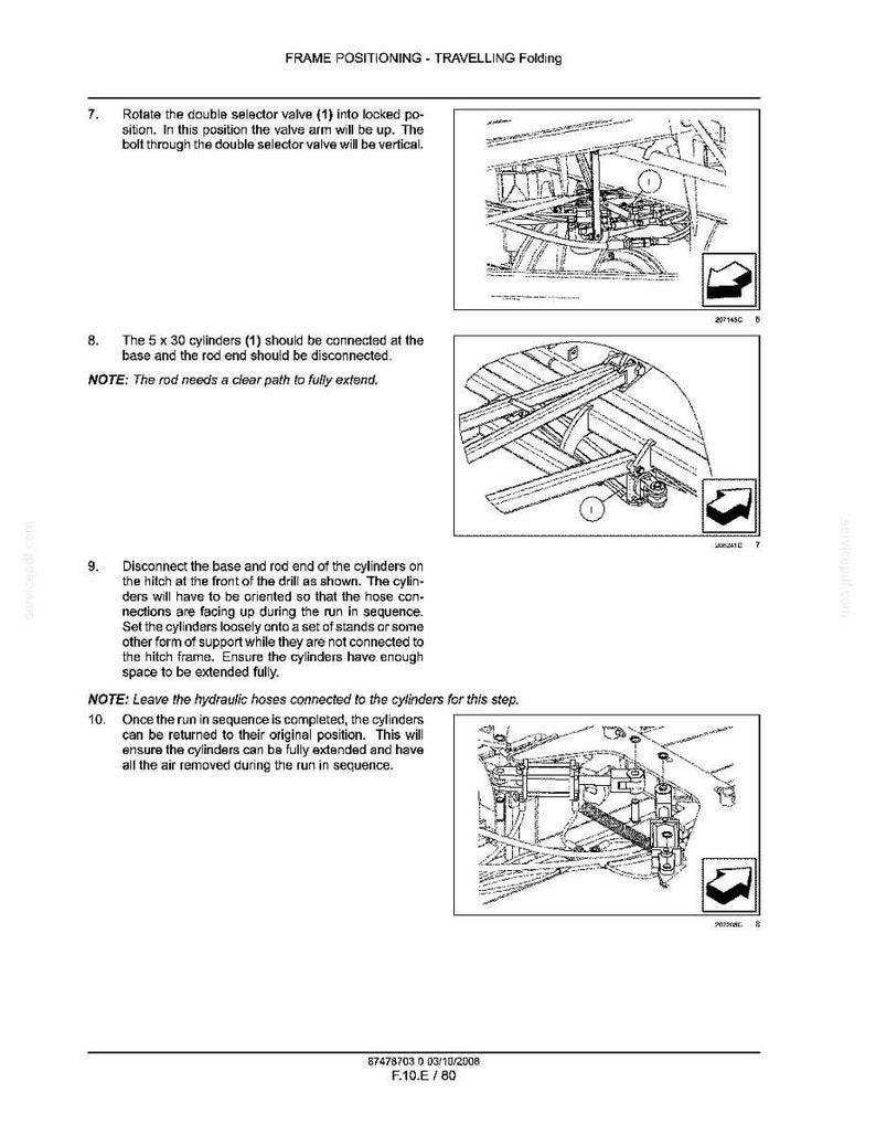 Flexi-Coil 5500 Air Hoe Drill Service Repair Workshop Manual | Instant PDF Download image 8