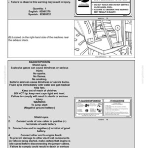 New Holland Ts6.110, Ts6.120, Ts6.125, TS6.140 HC Tier 3 Tractor Operator Owners Operation Manual | Instant PDF Download image 4
