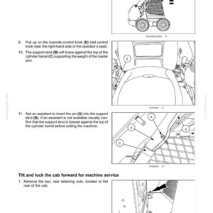 Manuale d'uso e manutenzione per minipale New Holland L213, L215, L218, L220, L223, L225, L230, C227, C232, C238 Tier 3 / Download PDF immagine 4