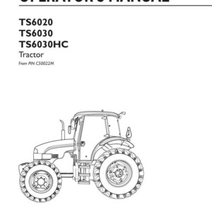 New Holland Ts6020, TS6030, TS6030HC traktorförarmanual | Omedelbar PDF-nedladdning bild 3