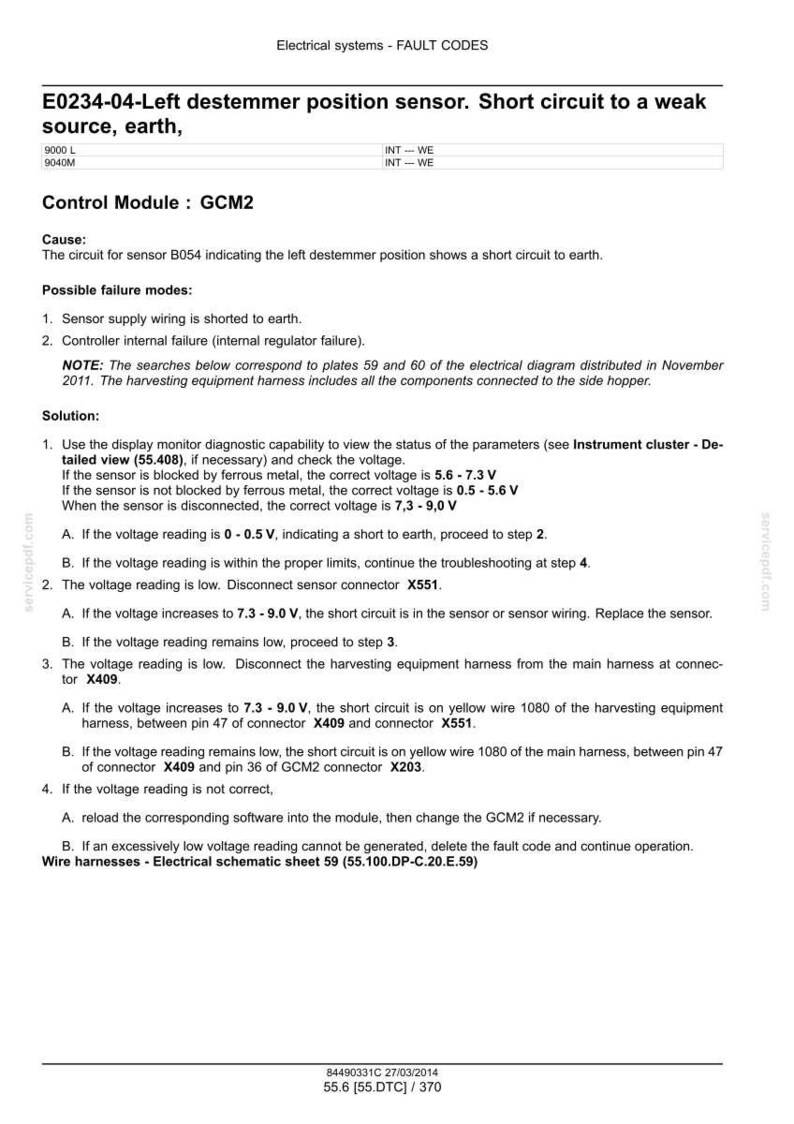 New Holland 9040l, 9040m, 9060l H, 9060l, 9080l H, 9080l, 9090l Ge, 9090L H, 9090L Grape Harvester Service Repair Manual | Pdf Download image 9