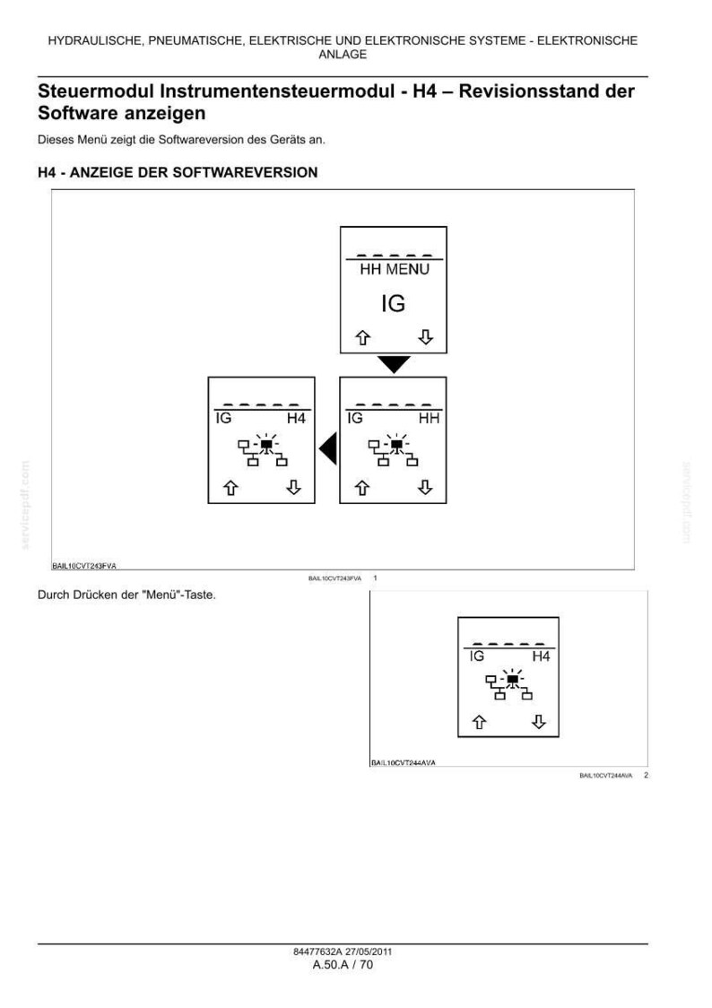 Steyr Cvt 6130, CVT 6145, CVT 6160 Traktor Wartungshandbuch Reparatur Werkstatthandbuch | PDF-Download image 3