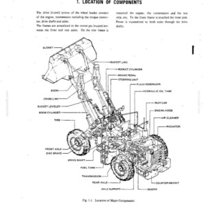 Kobelco LK500 Wheel Loader Service Repair Workshop Manual | Instant PDF Download image 3