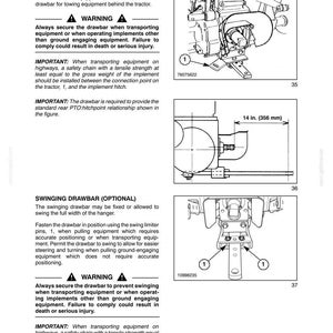 New Holland T1520 Tractor Operator Owners Operation Manual | Instant PDF Download image 6
