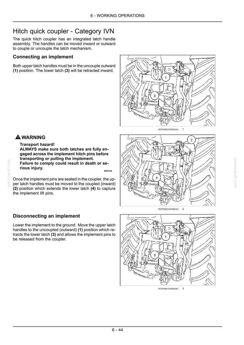 New Holland T8.275, T8.300, T8.330, T8.360, T8.390 Tractor Operator Owners Operation Manual | Instant Pdf Download image 6