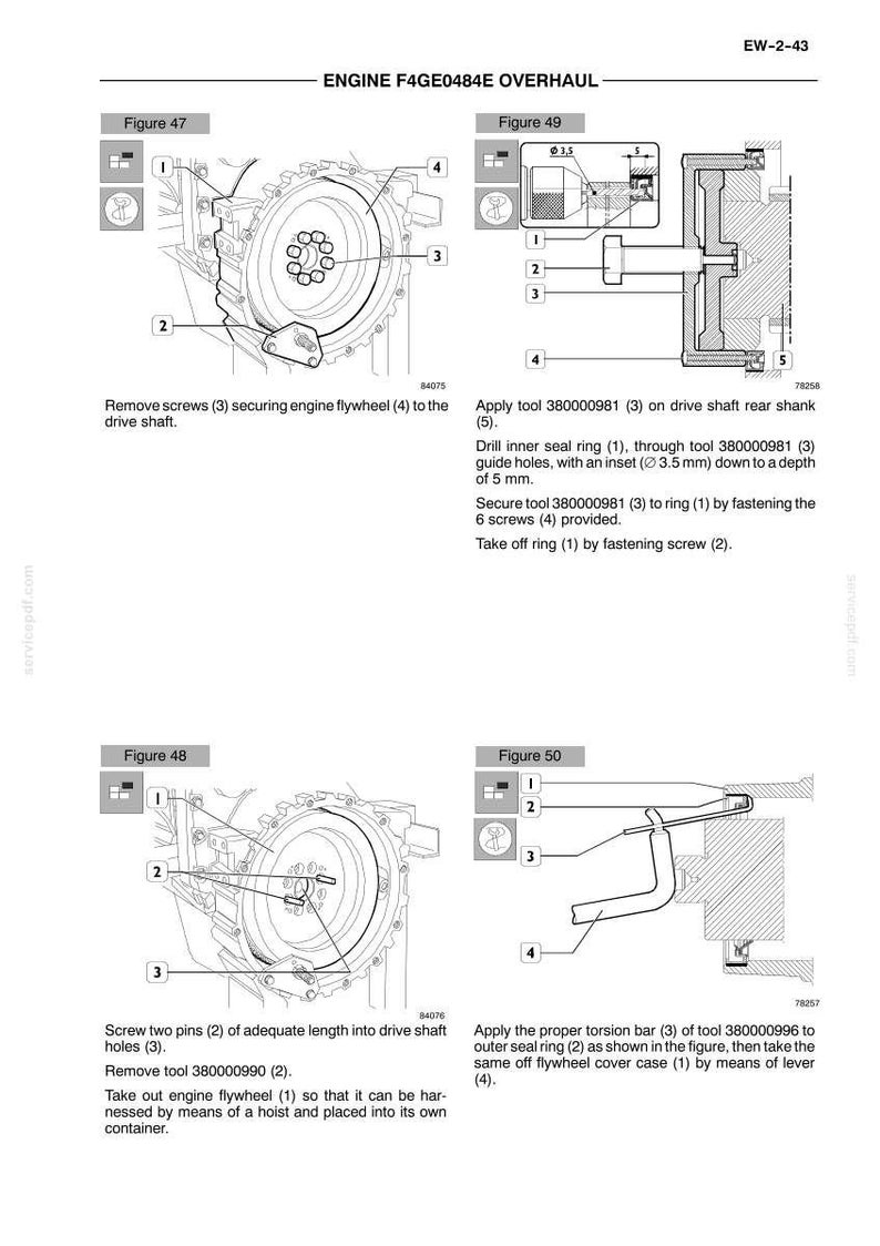 Iveco Nef Engines F4ge0484e F4GE0684F F4HE0684J Service Repair Workshop Manual | Instant PDF Download image 5