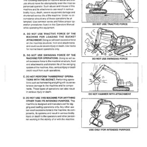 Kobelco SK150LC Hydraulic Excavator Operator Owners Operation Manual | Instant PDF Download Bild 4