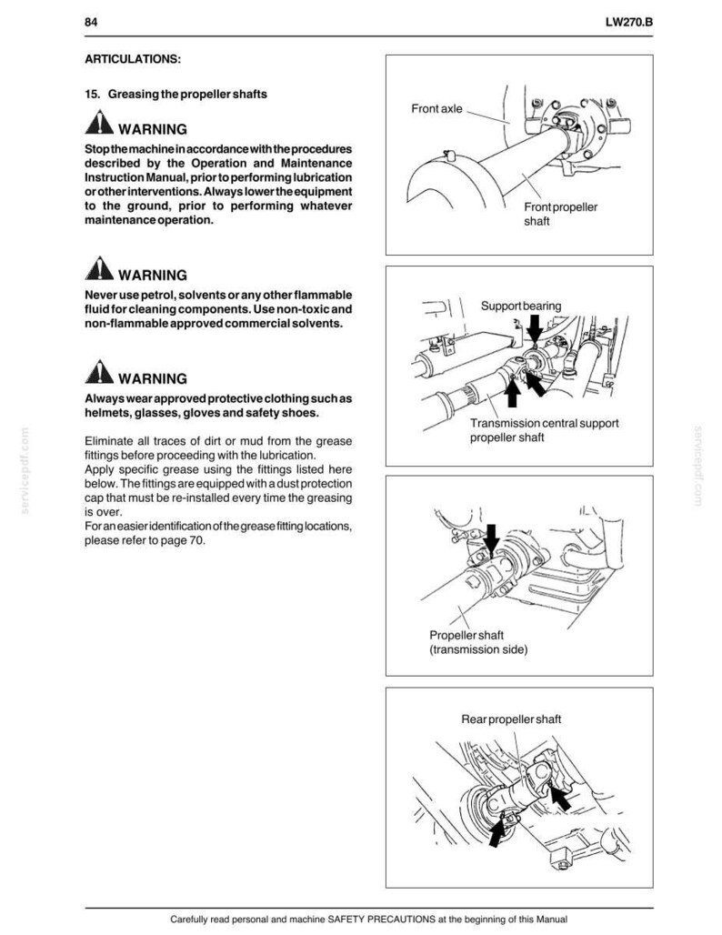 New Holland LW270.B Hjullastare – Användarmanual | Direkt PDF-nedladdning bild 9