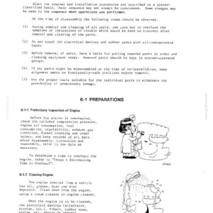 Mitsubishi 4DR5, 6DR5 Industrial Diesel Engine Service Repair Workshop Manual | Instant PDF Download image 6