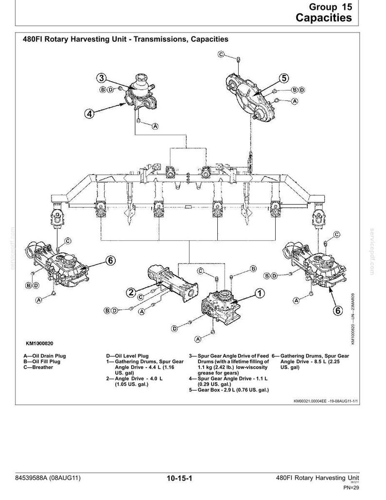 New Holland 480FI Row-Independent Corn Head Service Repair Workshop Manual | Instant PDF Download image 4
