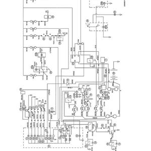 Pu&ograve; includere: Schema di un sistema elettrico, con la scritta "Electrical System" in alto. Il diagramma include vari simboli, linee ed etichette, come "CASE CORPORATION" e "Ottobre 1998".